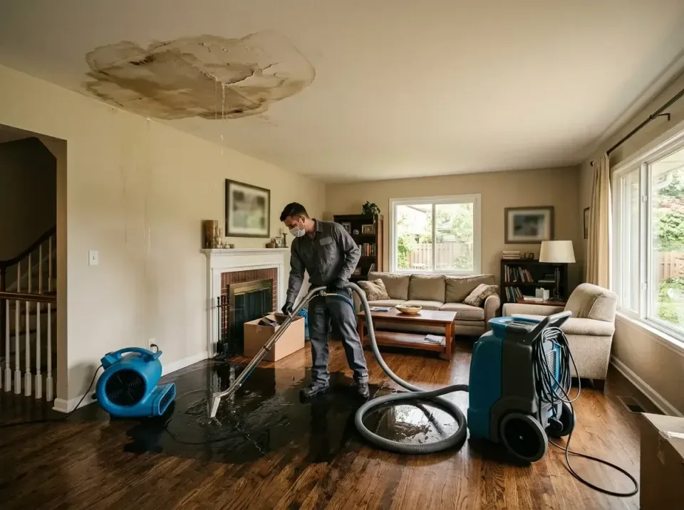 attic-pipe-burst-ceiling-drip-008 — frequently asked questions, Water Damage Restoration & Carpet Care in Allegan, MI